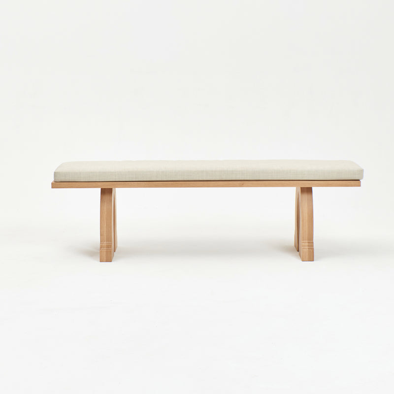 Sintra Bench with Cushion Brown by Project 213A