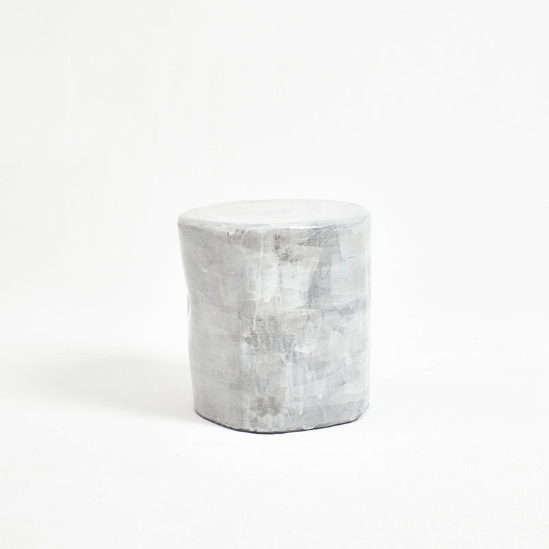 Perícia Ceramic Side Table Small Custom Shape by Project 213A