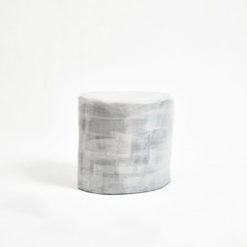 Perícia Ceramic Side Table Small Custom Shape by Project 213A