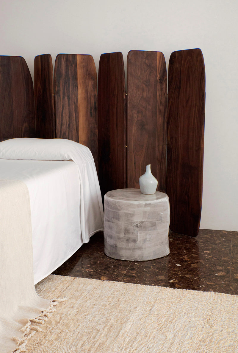 Perícia Ceramic Side Table Small Custom Shape by Project 213A