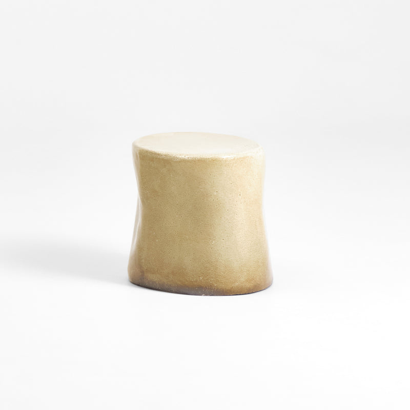 Perícia Ceramic Side Table Small Custom Shape by Project 213A