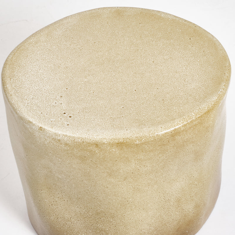 Perícia Ceramic Side Table Small Custom Shape by Project 213A