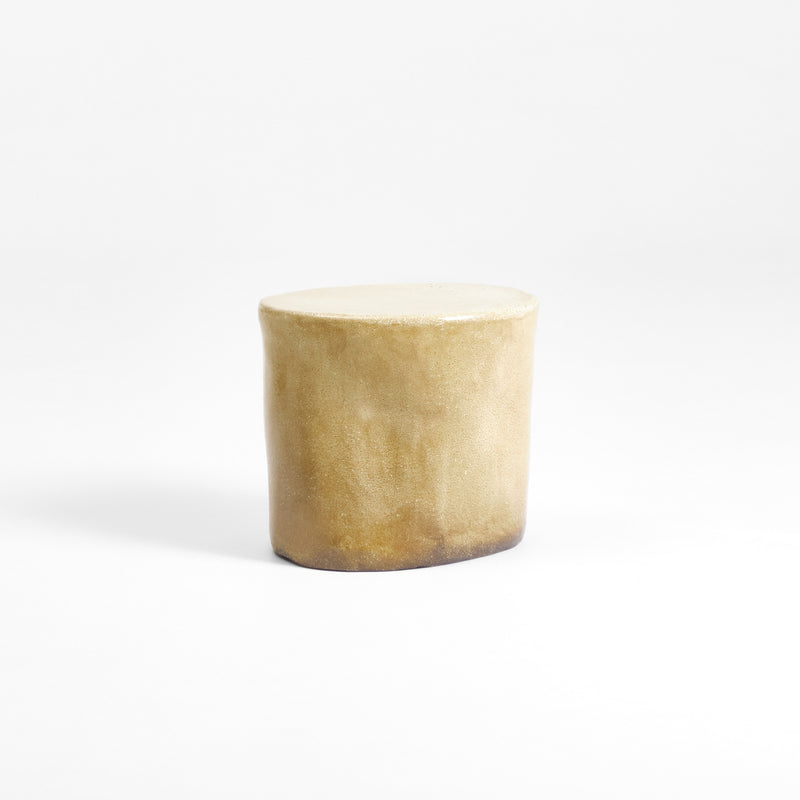 Perícia Ceramic Side Table Small Custom Shape by Project 213A