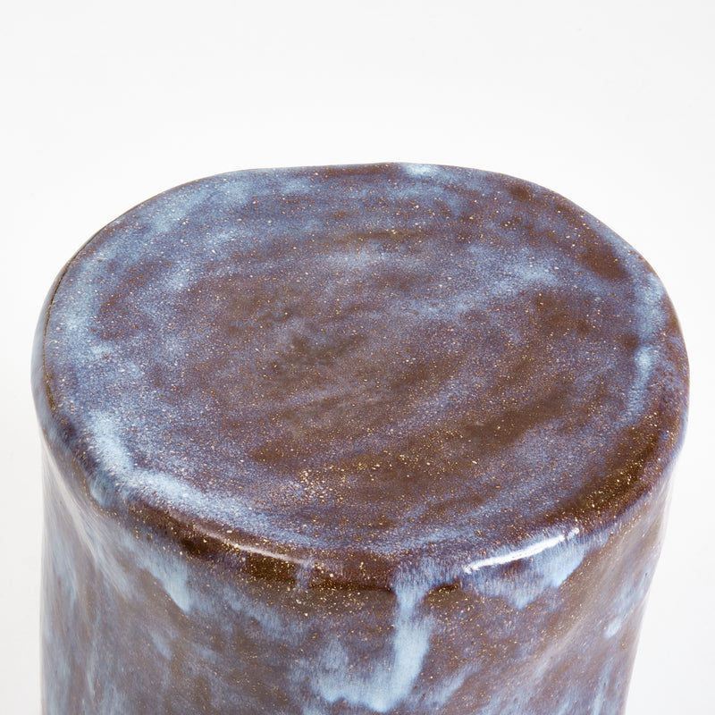Perícia Ceramic Side Table Small Custom Shape by Project 213A