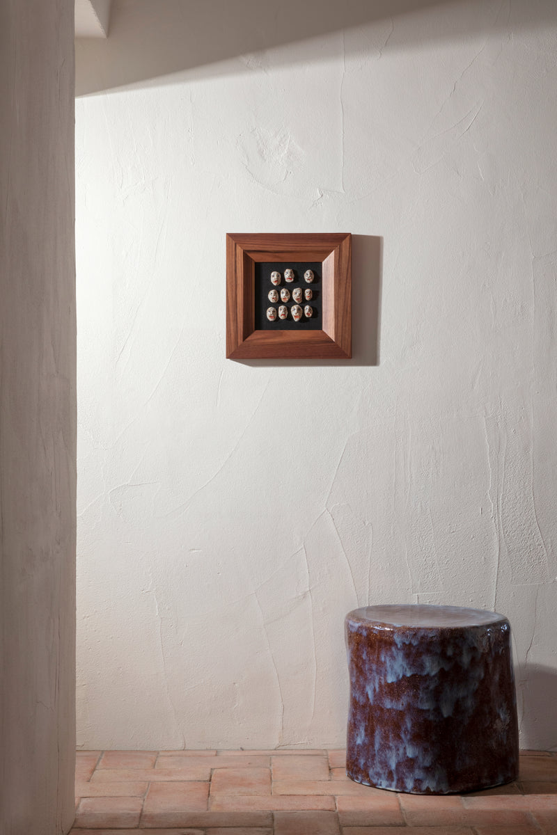 Perícia Ceramic Side Table Small Custom Shape by Project 213A