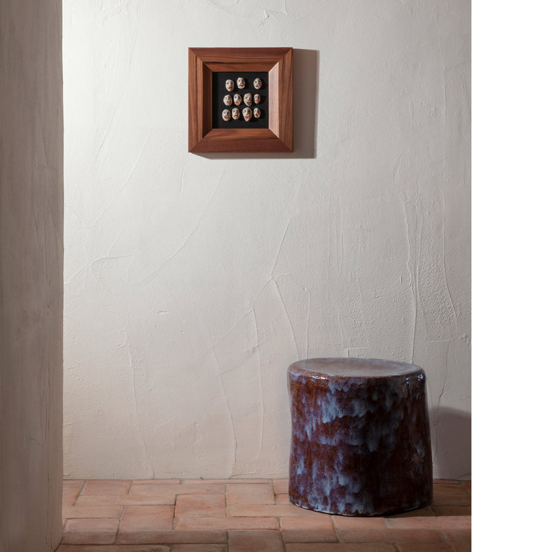 Perícia Ceramic Side Table Small Custom Shape by Project 213A