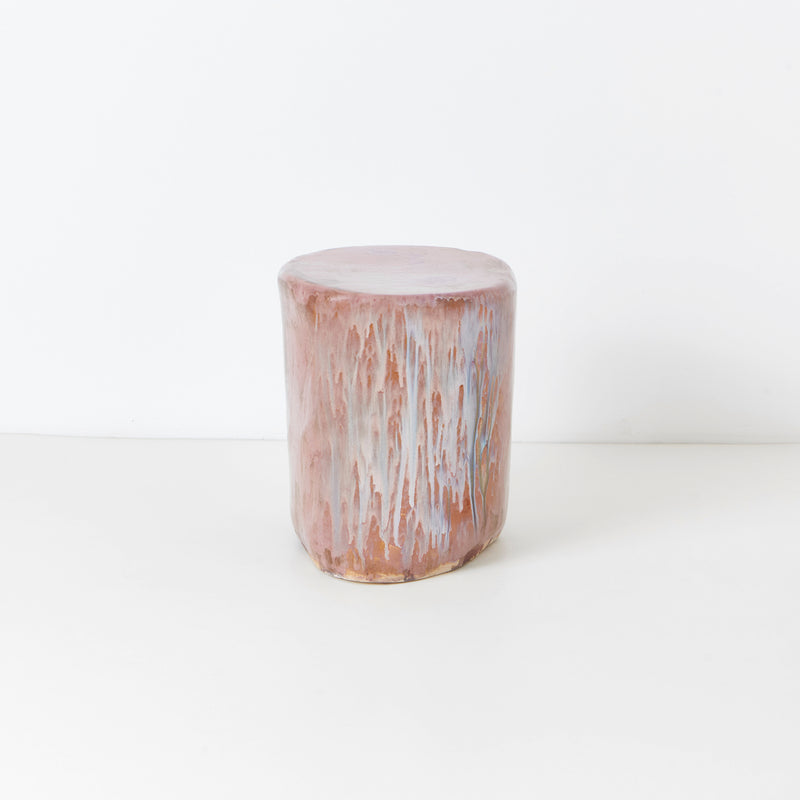 Perícia Ceramic Side Table Small Custom Shape by Project 213A