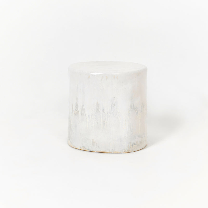 Perícia Ceramic Side Table Small Custom Shape by Project 213A