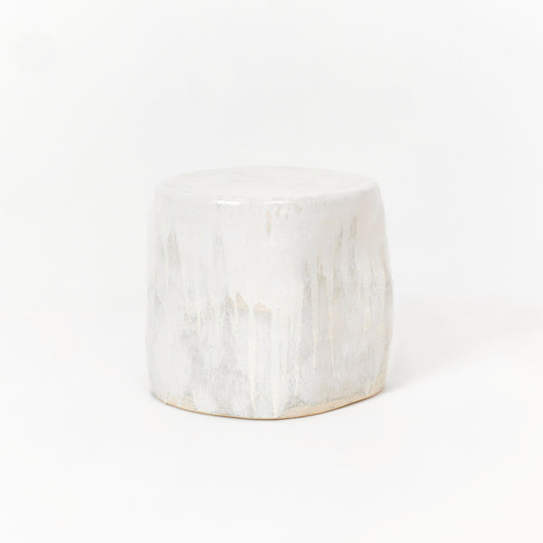 Perícia Ceramic Side Table Small Custom Shape by Project 213A