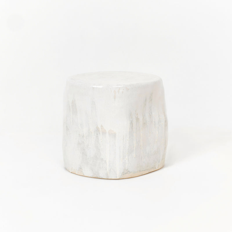 Perícia Ceramic Side Table Small Custom Shape by Project 213A