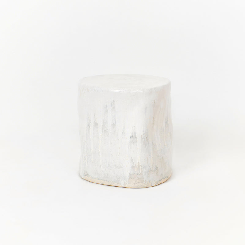 Perícia Ceramic Side Table Small Custom Shape by Project 213A