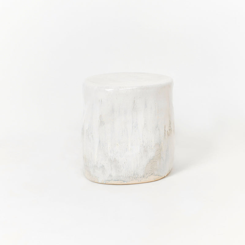Perícia Ceramic Side Table Small Custom Shape by Project 213A