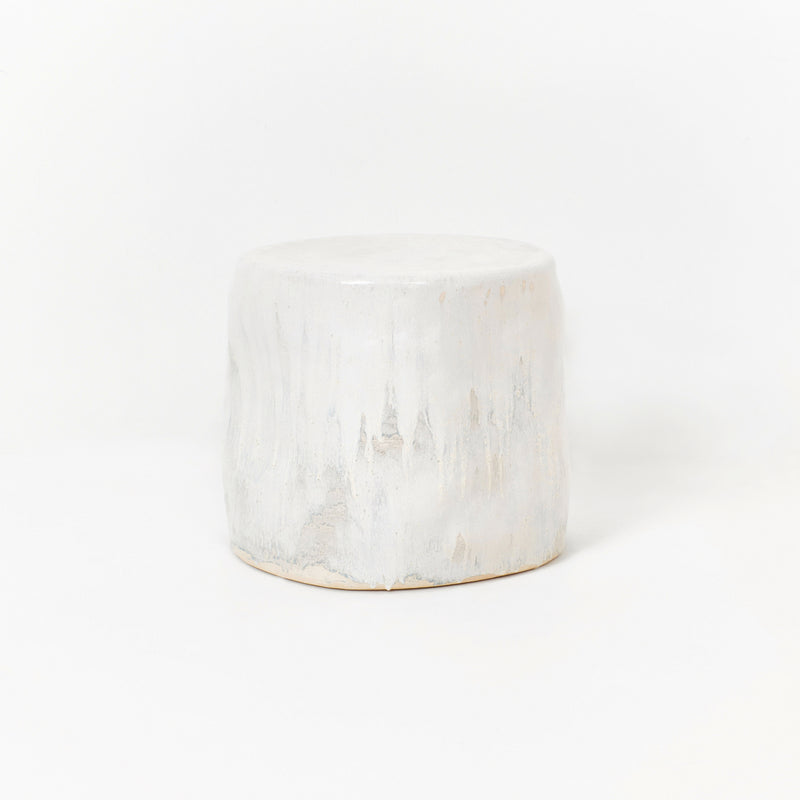 Perícia Ceramic Side Table Small Custom Shape by Project 213A