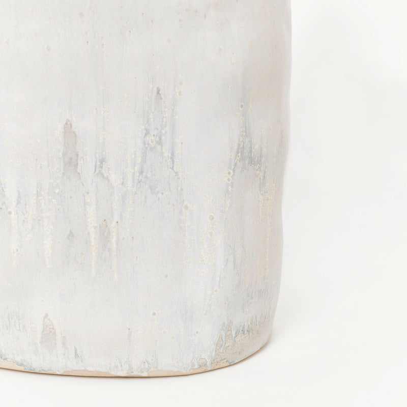 Perícia Ceramic Side Table Small Custom Shape by Project 213A