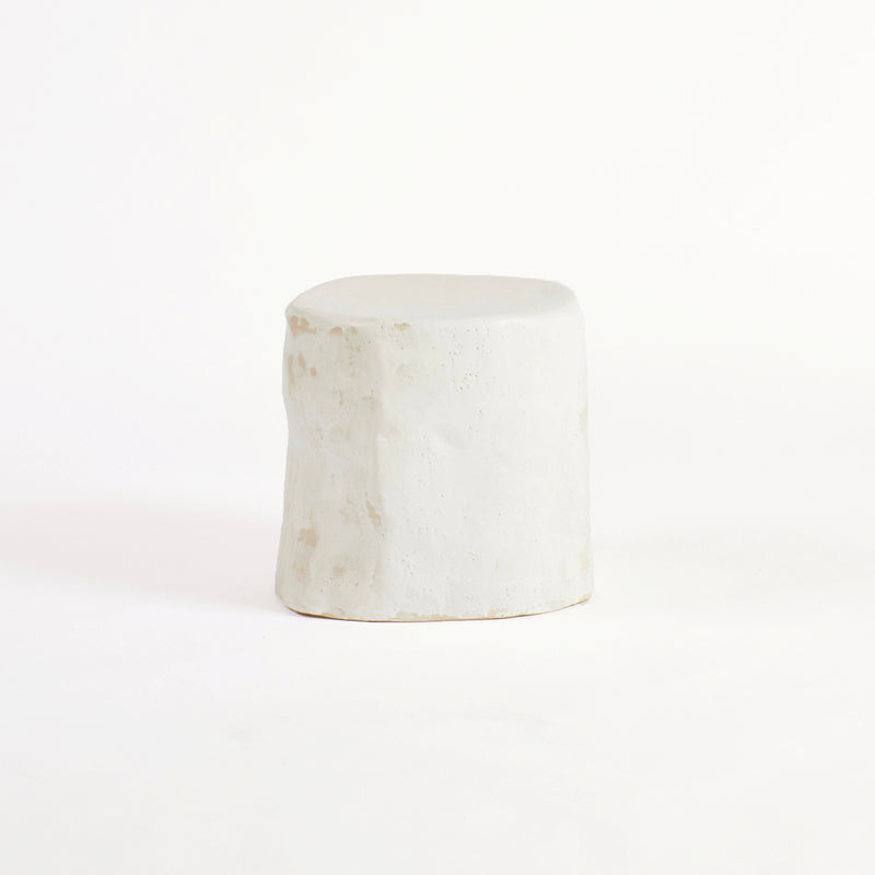 Perícia Ceramic Side Table Small Custom Shape by Project 213A