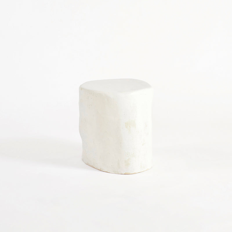 Perícia Ceramic Side Table Small Custom Shape by Project 213A