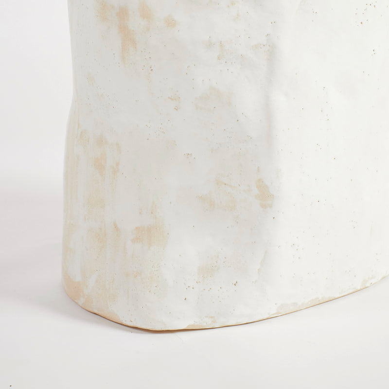 Perícia Ceramic Side Table Small Custom Shape by Project 213A