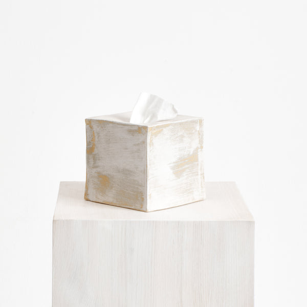 Ceramic Tissue Box Square by Project 213A