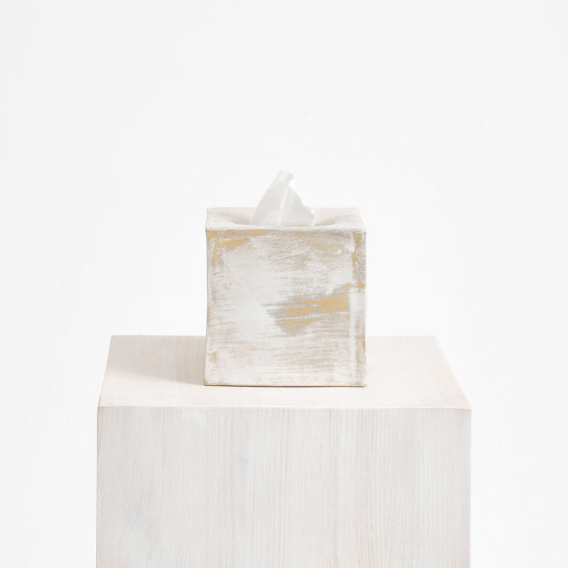 Ceramic Tissue Box Square by Project 213A