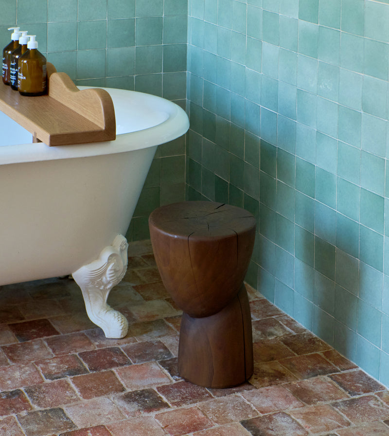 Wooden Side Table Brown by Project 213A