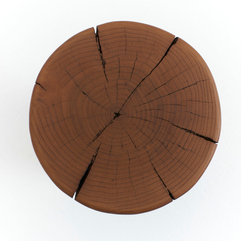 Wooden Side Table Brown by Project 213A