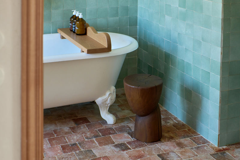 Wooden Side Table Brown by Project 213A