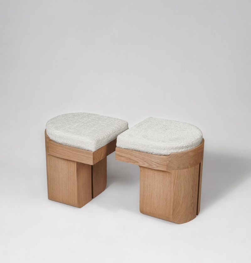 Cuddle Stool by Atelier Pendhapa