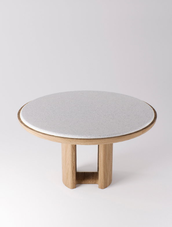 Selene Round Table by Atelier Pendhapa