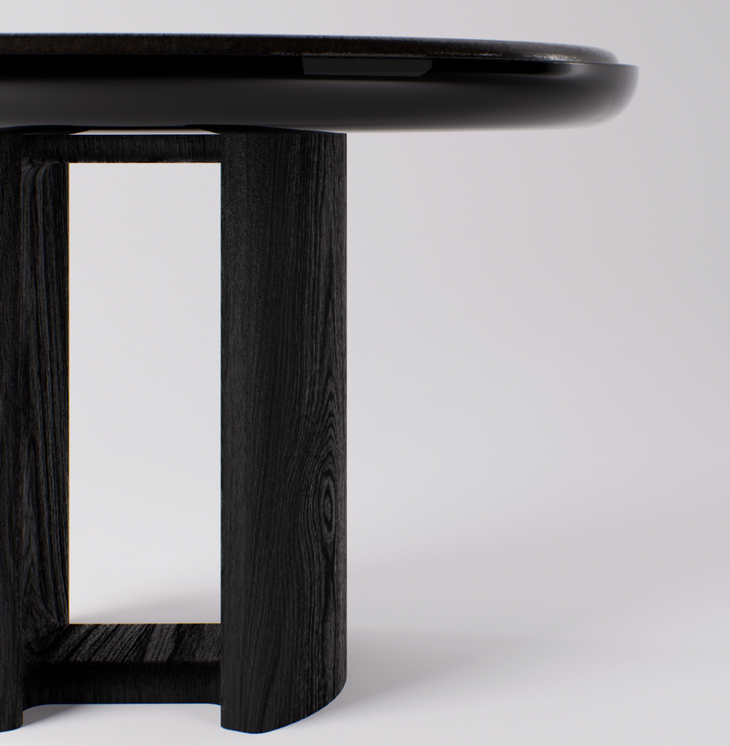Selene Round Table by Atelier Pendhapa
