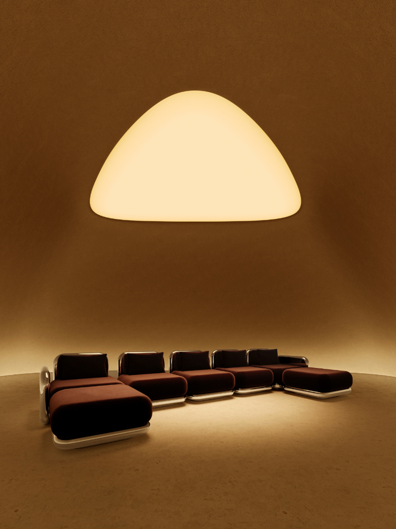Lido Steel Modular Seating by Studio Paolo Ferrari