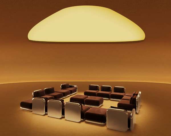 Lido Steel Modular Seating by Studio Paolo Ferrari