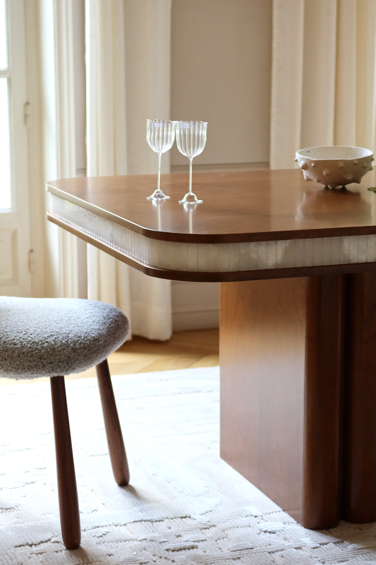 Doppio Dining Table by Marbera