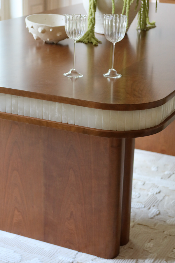 Doppio Dining Table by Marbera