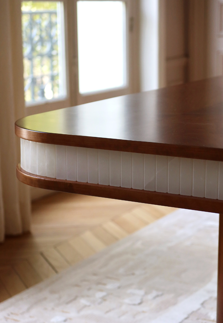 Doppio Dining Table by Marbera