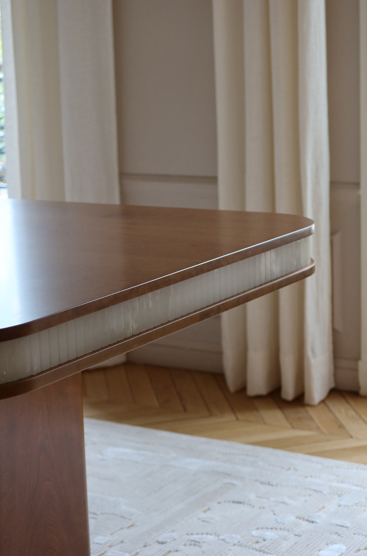Doppio Dining Table by Marbera