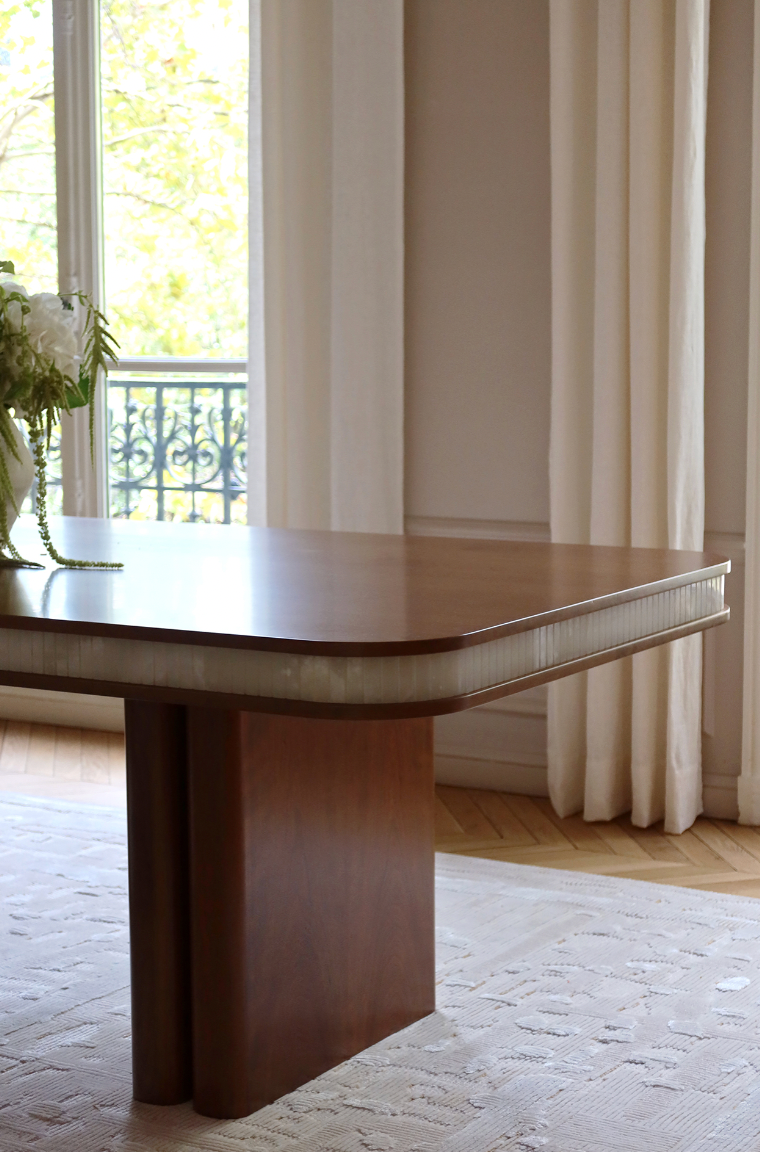 Doppio Dining Table by Marbera