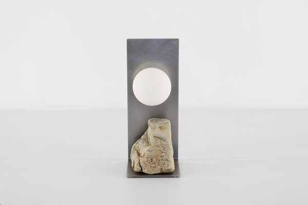 Steel and Stone Table Light by Batten and Kamp