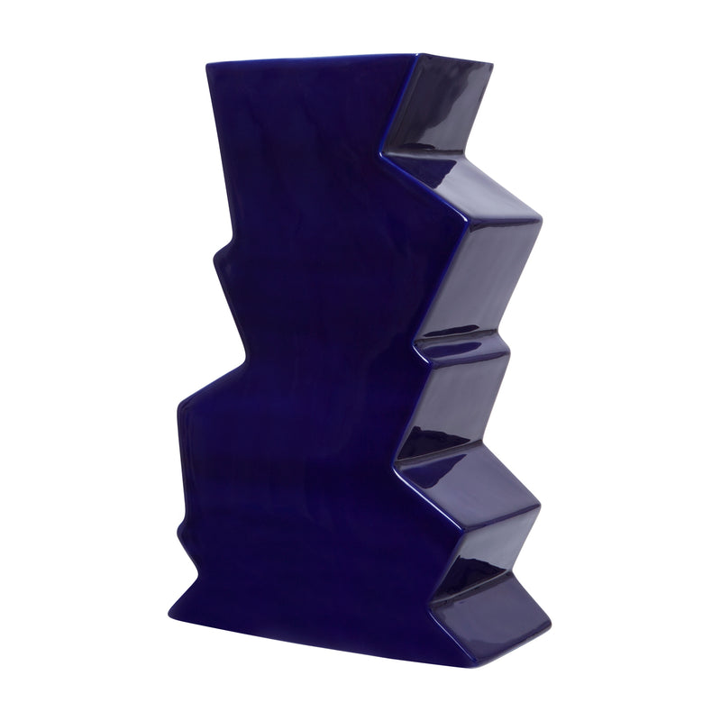 Jazz Vase Blue By VISO Project