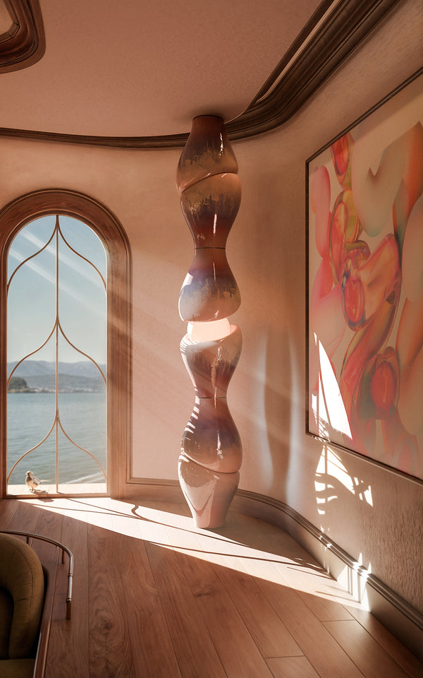 Wave Column by Forma Rosa Studio