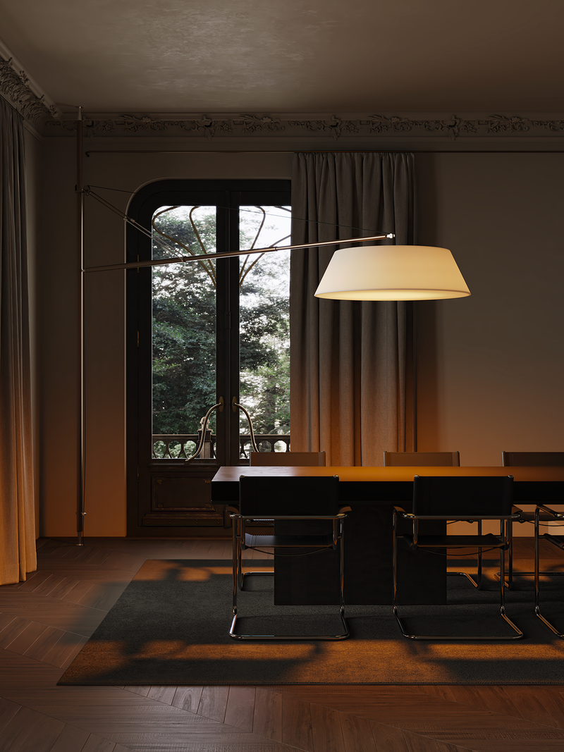 Altum Floor to Cieling Lamp by Wartel