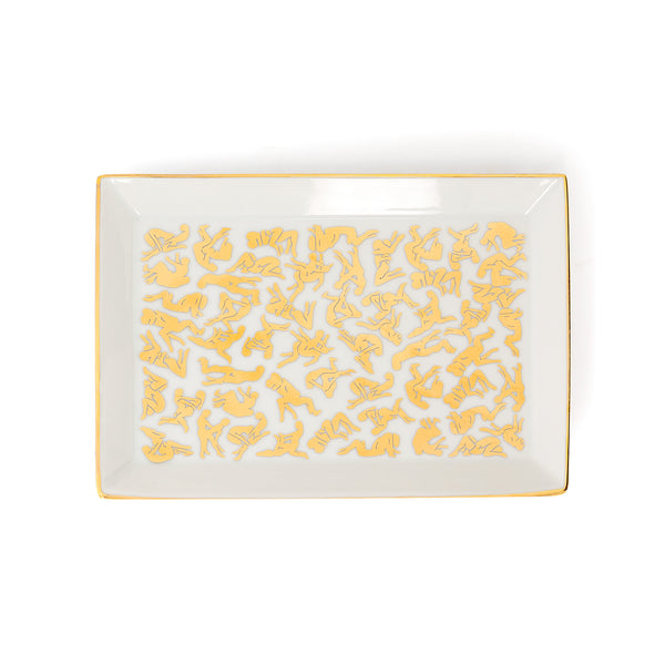 Kamasutra Porcelain Tray 0201 By VISO Project