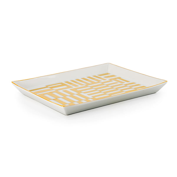 Abstract Porcelain Tray 0101 By VISO Project