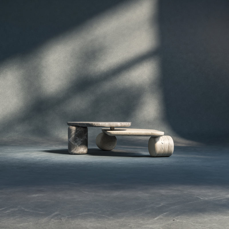 Lithoscape Table by DAM Atelier