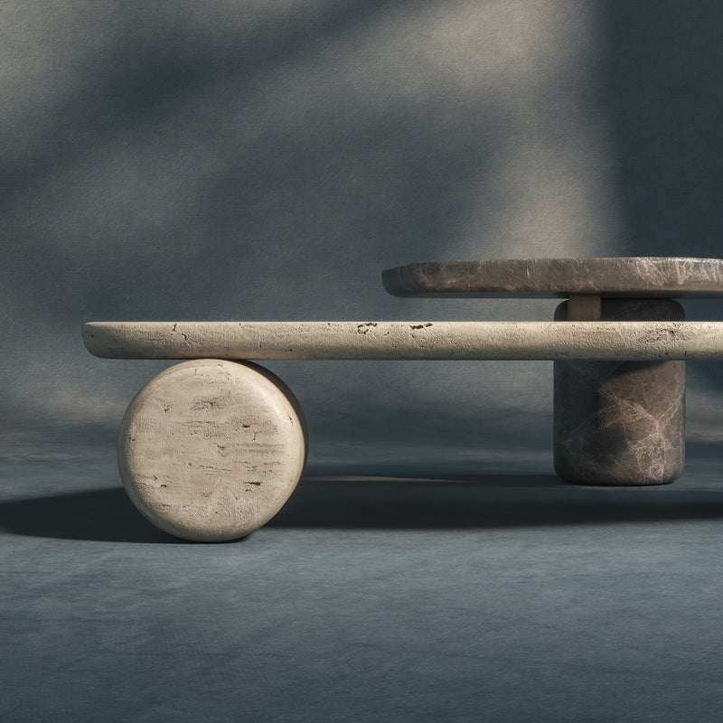Lithoscape Table by DAM Atelier