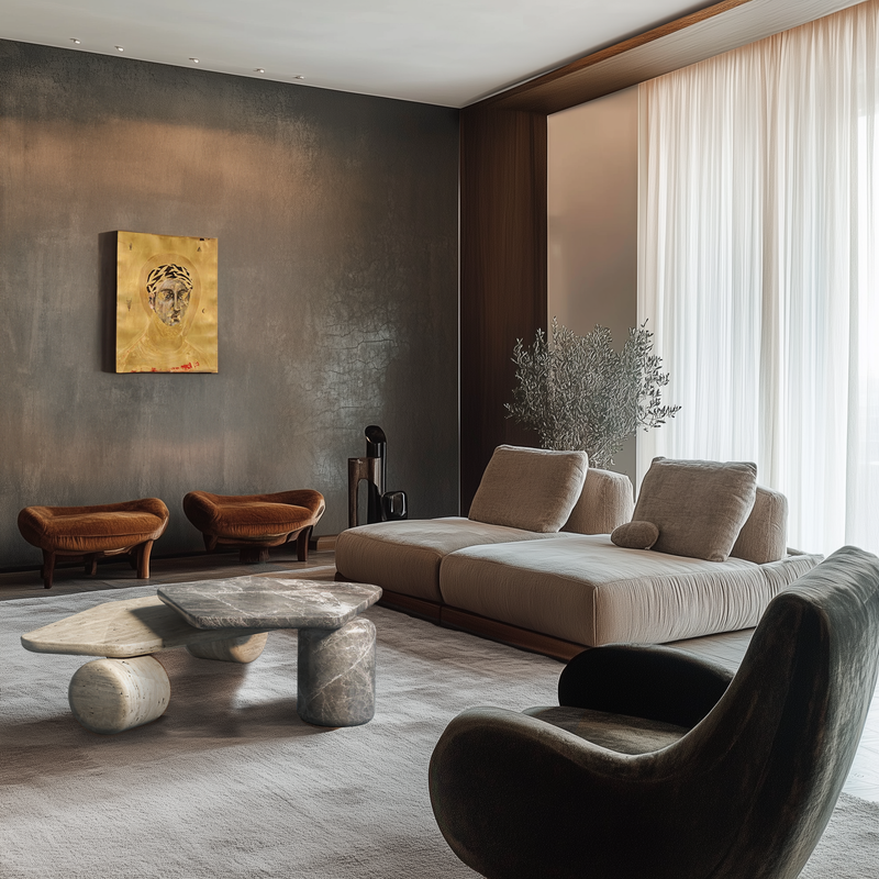 Lithoscape Table by DAM Atelier