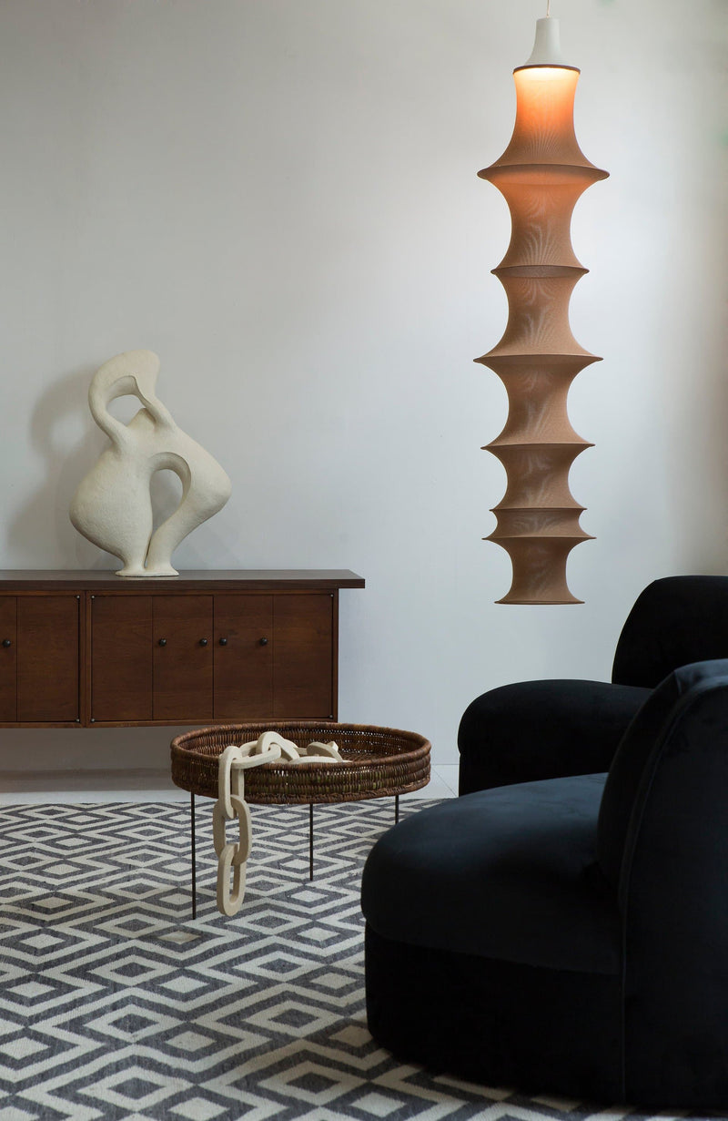 Biomorphic Curved Sofa