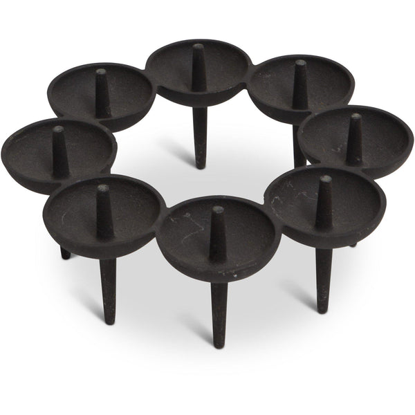 Börge Rojalin for Dansk Cast Iron Candle Holder - "Circlet"
