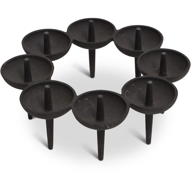 Börge Rojalin for Dansk Cast Iron Candle Holder - "Circlet"