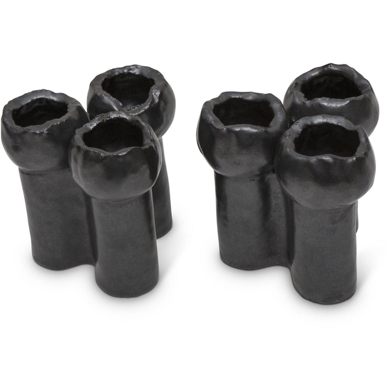 Brutalist Ceramic Candle Holders