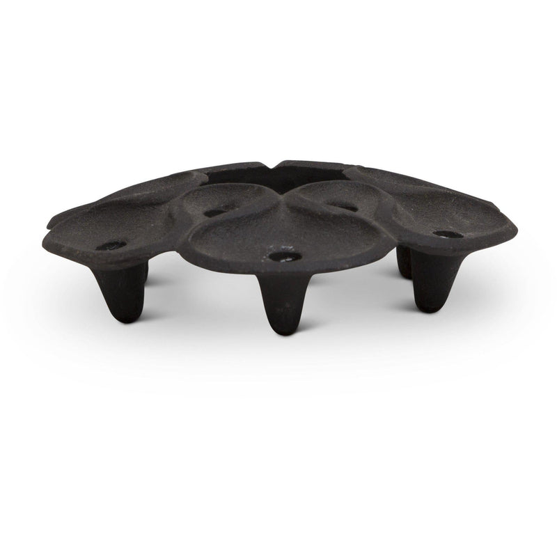 Jens Quistgaard for Dansk Cast Iron Candle Holder - "Flower Petal" (Pair)